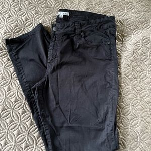 CAbi cotton spandex black size14 straight-leg pants.❣️
